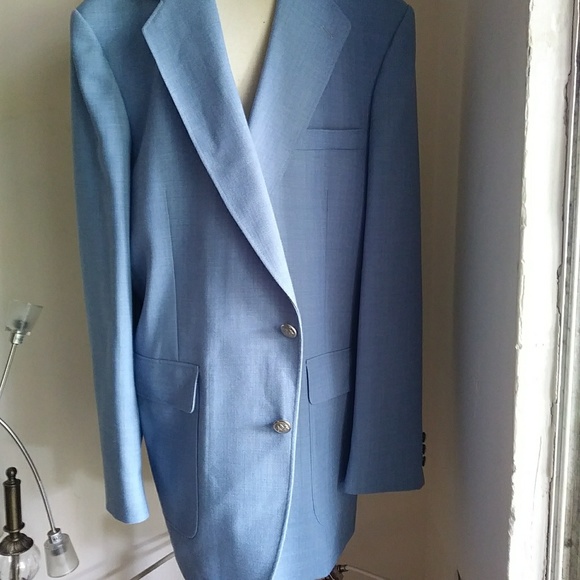 Stafford Sport Coat 2 BTN Size 44L - Picture 3 of 7